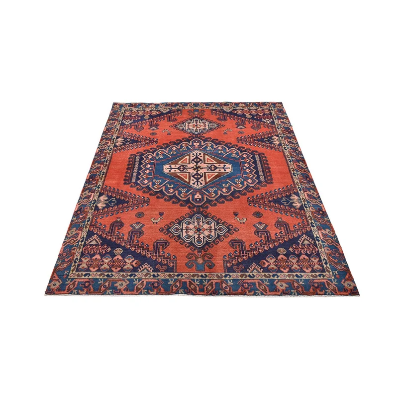 Perserteppich - Nomadic - 162 x 208 cm - mehrfarbig