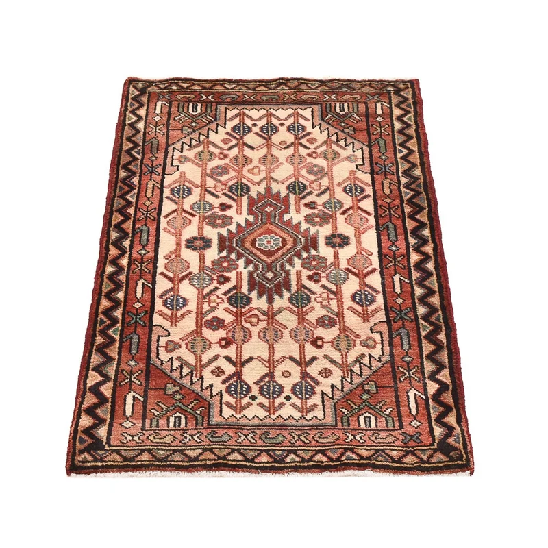 Perserteppich - Nomadic - 62 x 101 cm - hellrot