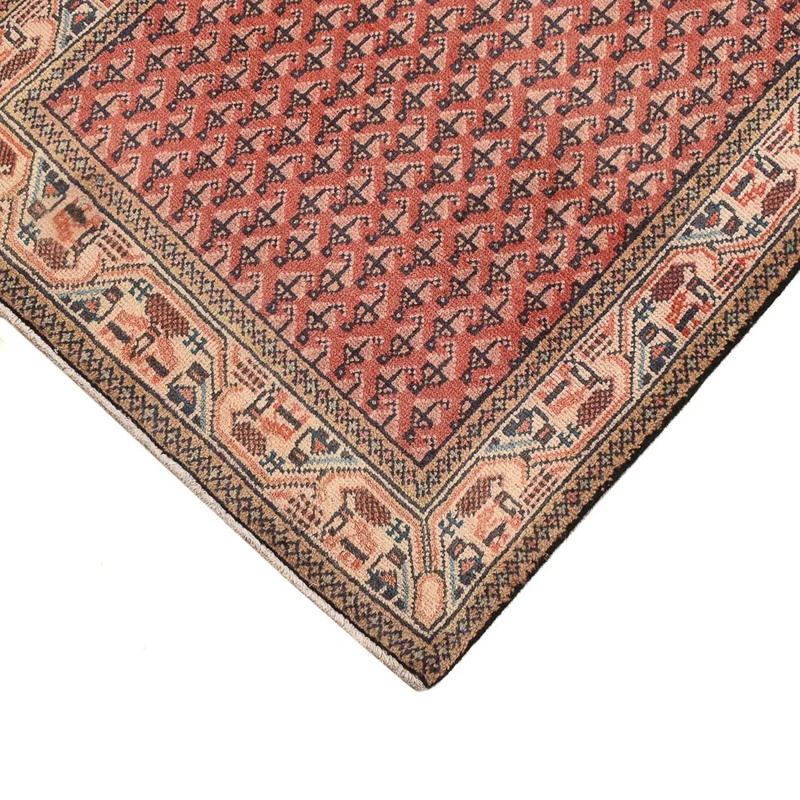 Mir Teppich 61x127cm - Perserteppich - hellrot