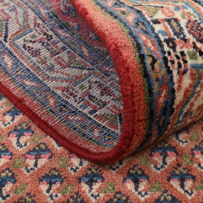 Perserteppich - Mir - 68 x 139 cm - dunkelrot