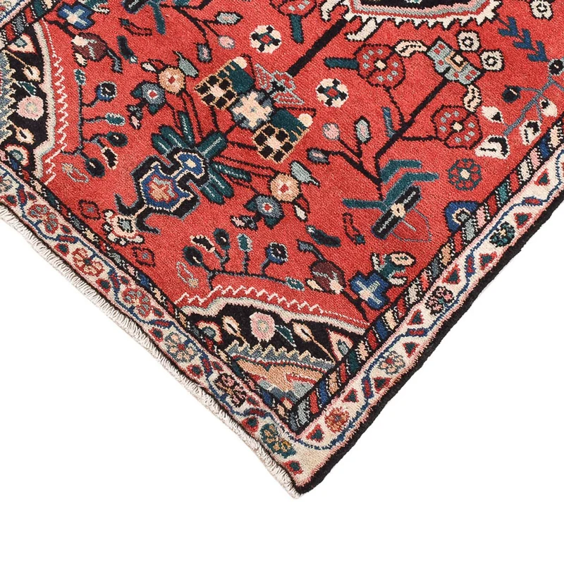 Perserteppich - Nomadic - 63 x 105 cm - rot