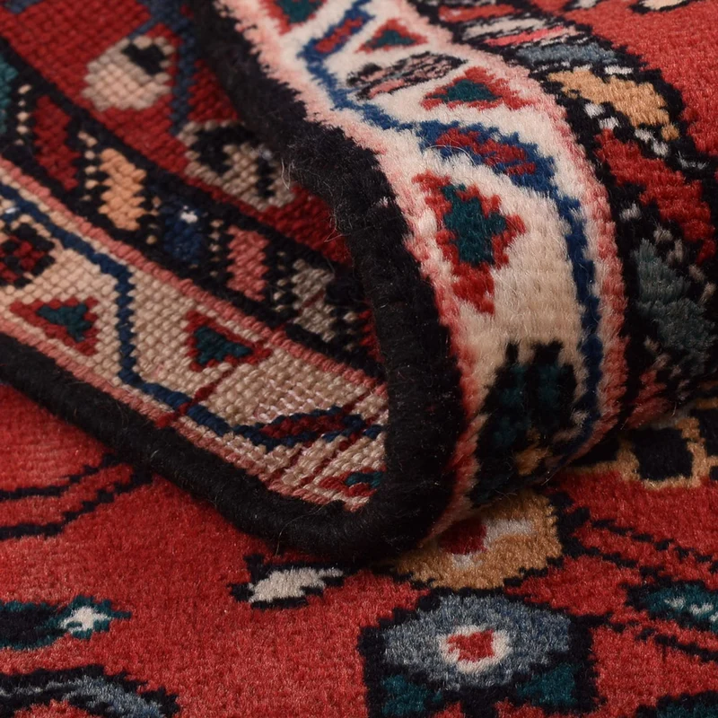 Perserteppich - Nomadic - 63 x 105 cm - rot