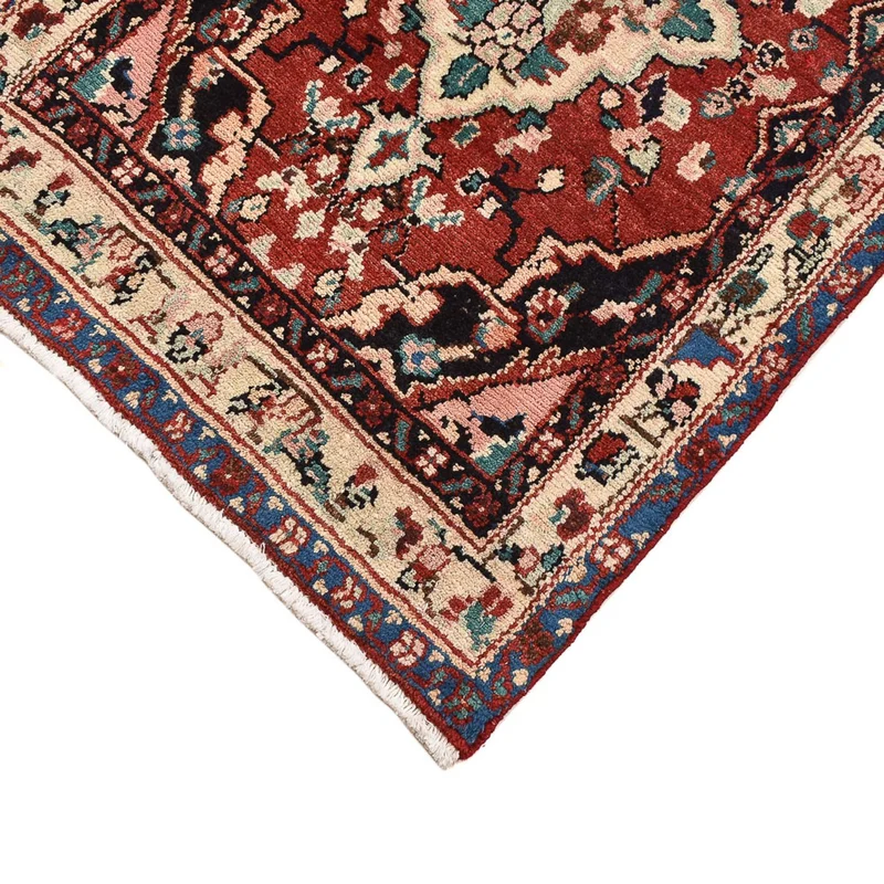 Hamadan Teppich 72x115cm - Perserteppich - rot