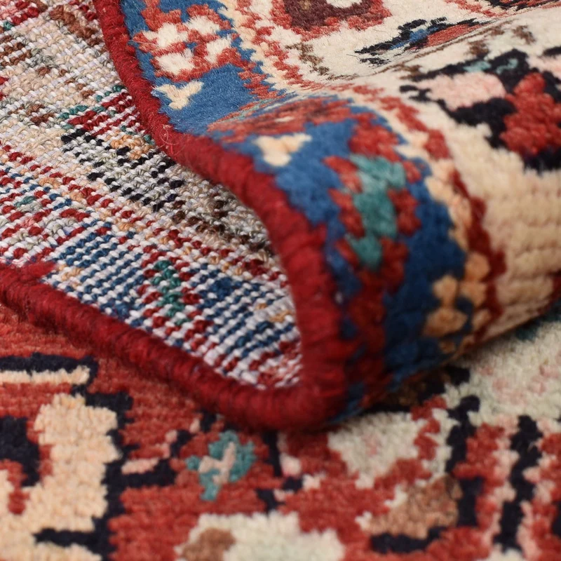 Hamadan Teppich 72x115cm - Perserteppich - rot