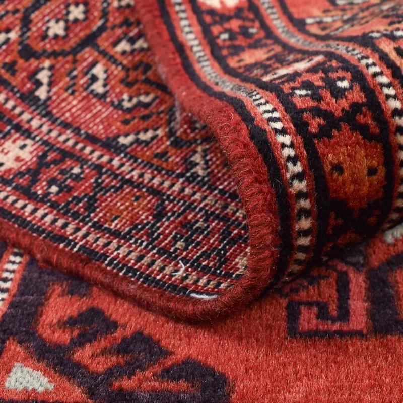 Turkaman Teppich - 85 x 115 cm - rot