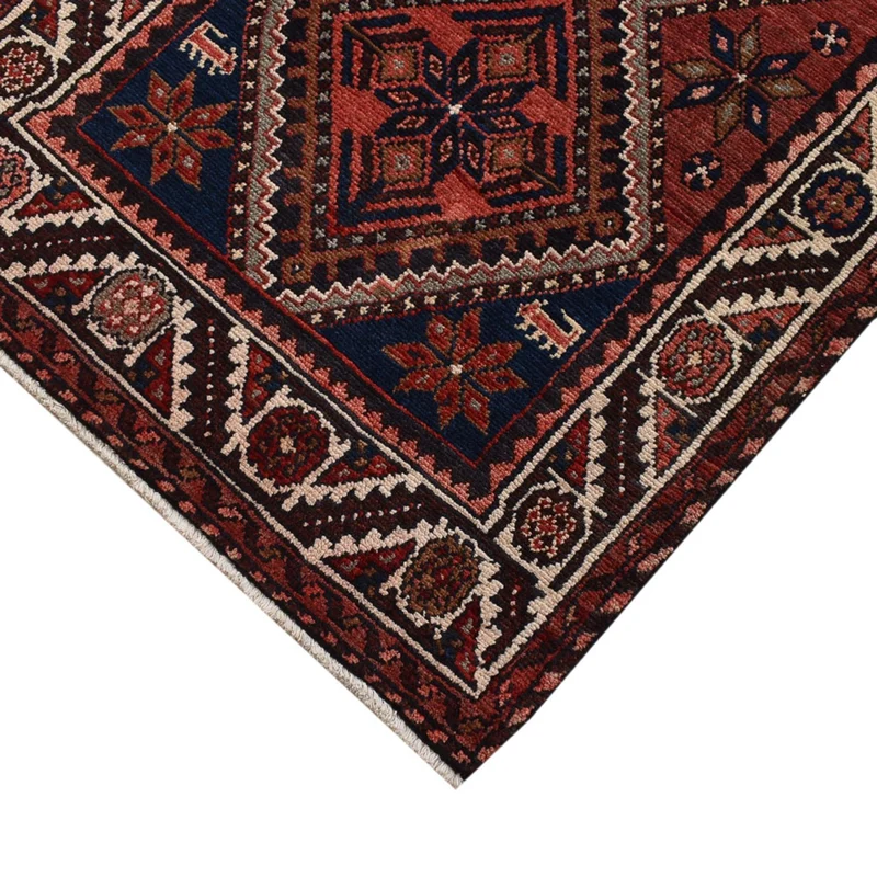 Hamadan Teppich 85x299cm - Perserteppich - rot