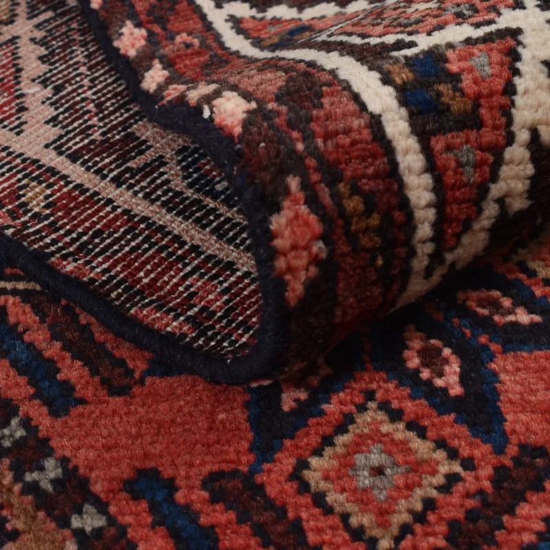 Hamadan Teppich 85x299cm - Perserteppich - rot