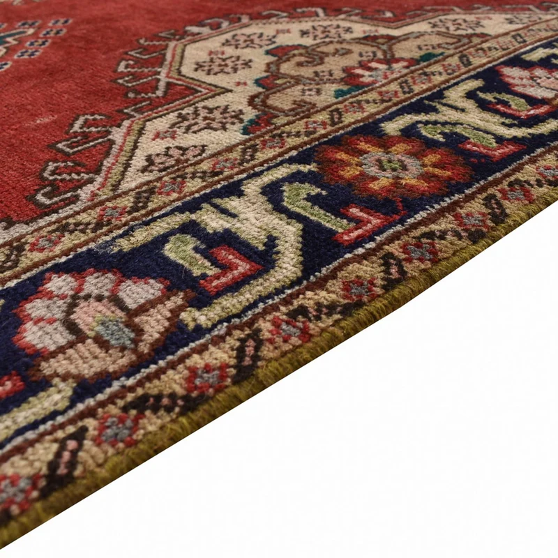 Läufer Perser - Täbriz - 96 x 340 cm - rot