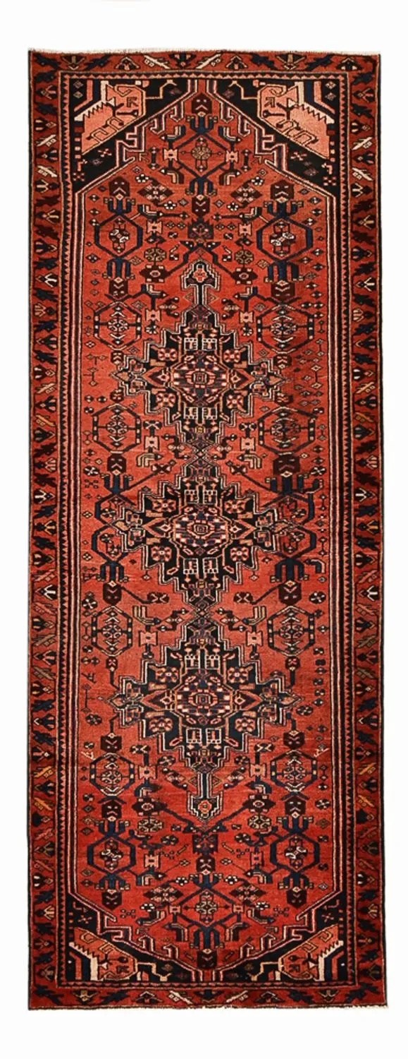 Bidjar - Zanjan Teppich 104x288cm - Perserteppich - rot
