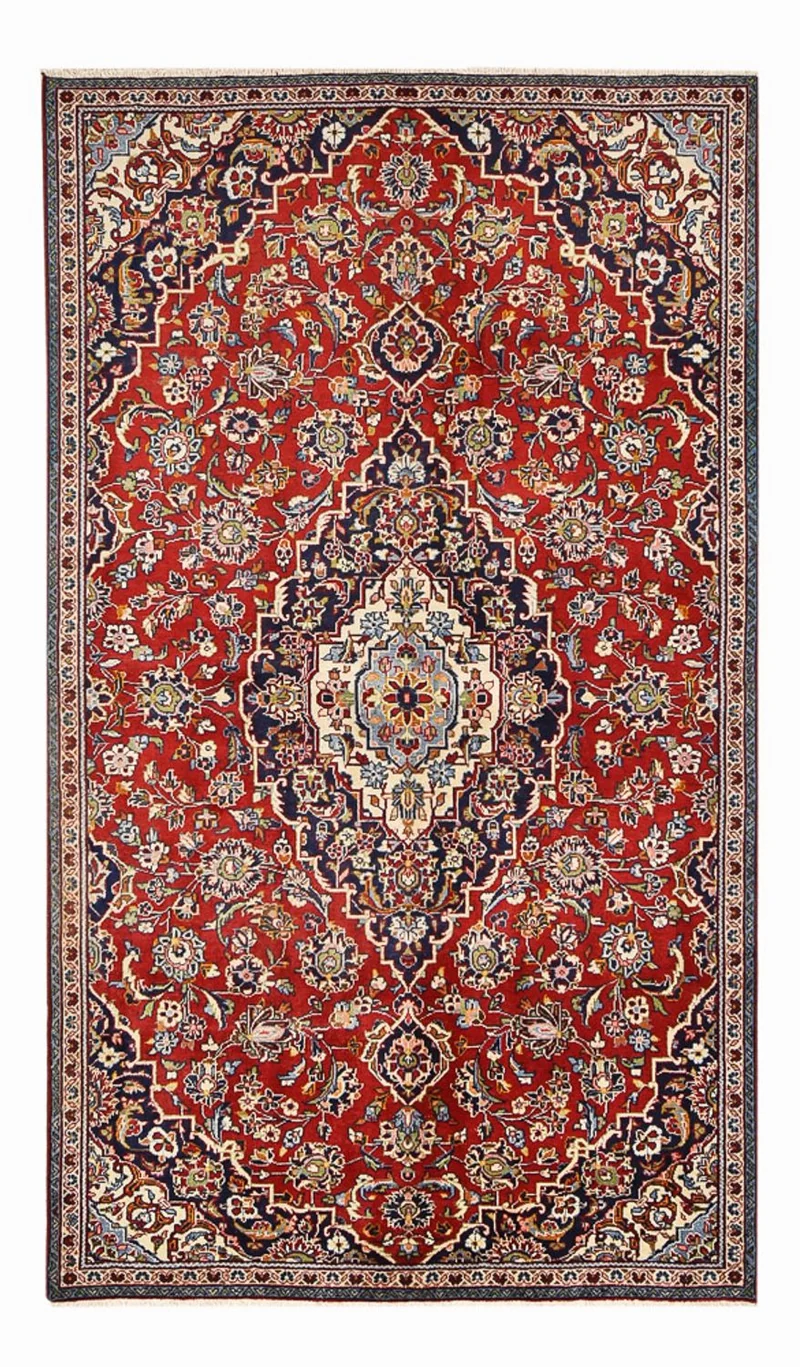 Keshan Teppich 146x244cm - Perserteppich - rot