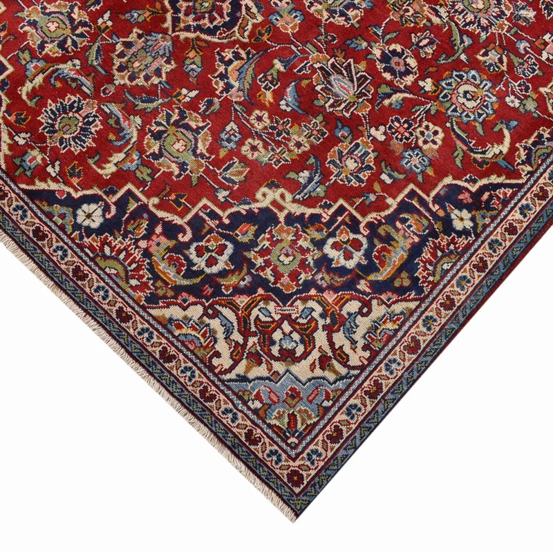 Keshan Teppich 146x244cm - Perserteppich - rot