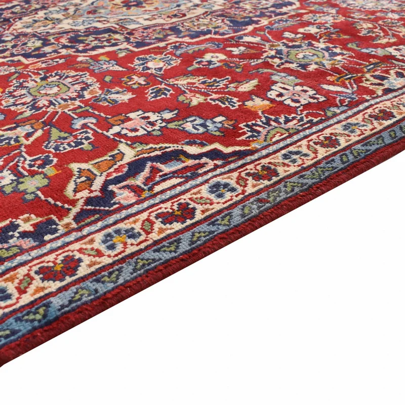 Keshan Teppich 146x244cm - Perserteppich - rot