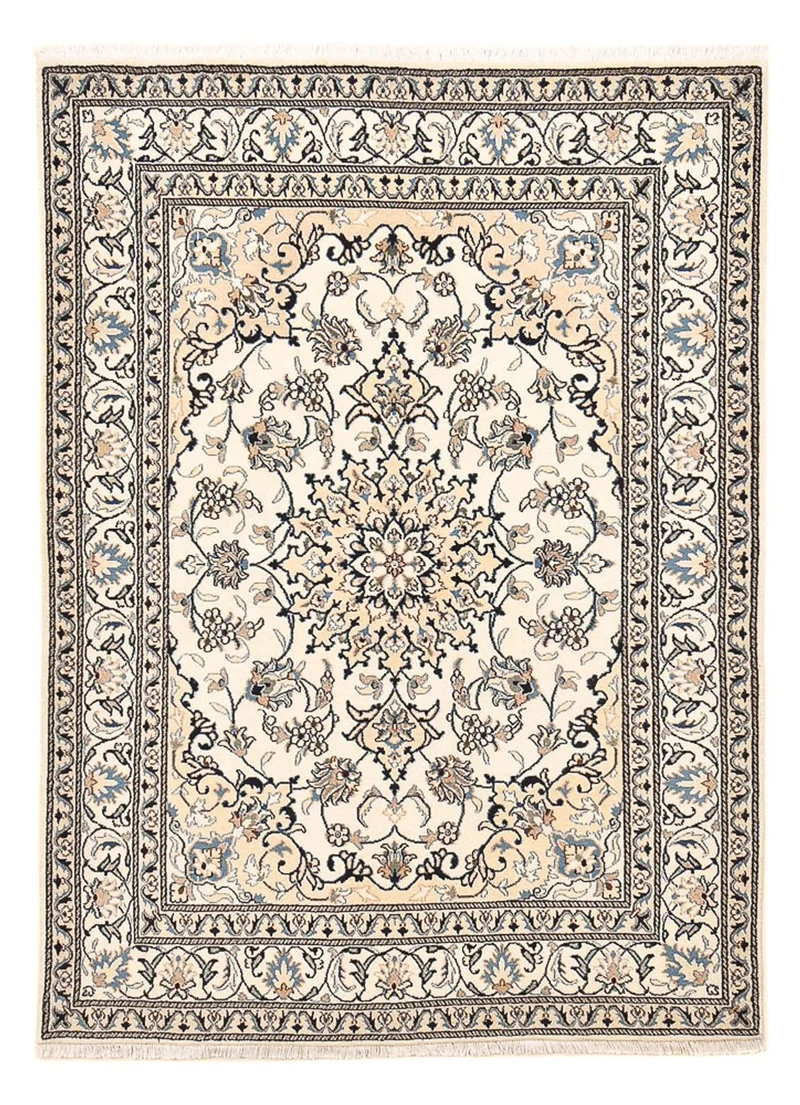 Nain - 12La Teppich 149x202cm - Perserteppich - grau
