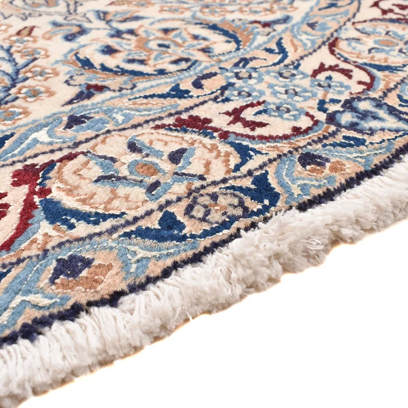 Nain - 9La Teppich 136x136cm - Perserteppich - grau