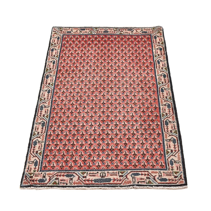 Mir Teppich 62x120cm - Perserteppich - dunkelrot