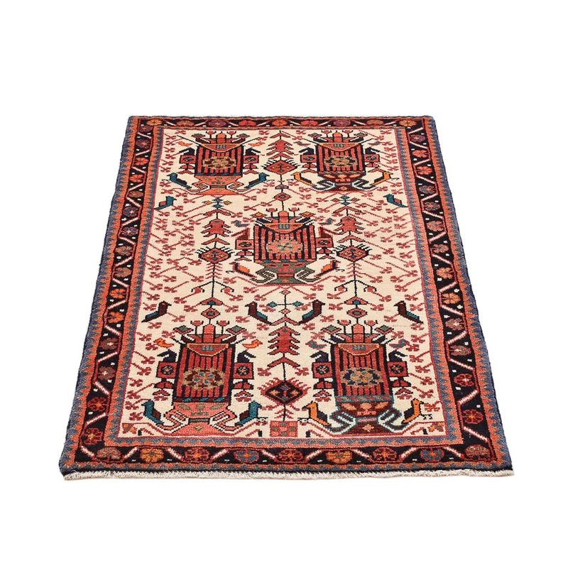 Perserteppich - Nomadic - 86 x 130 cm - hellrot