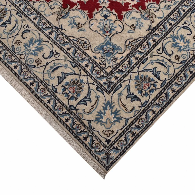 Nain - 12La Teppich 198x290cm - Perserteppich - rot
