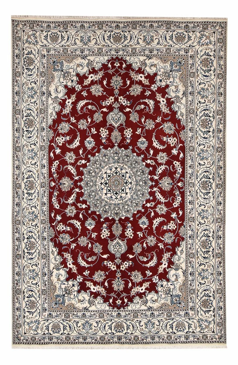 Nain - 12La Teppich 199x300cm - Perserteppich - rot