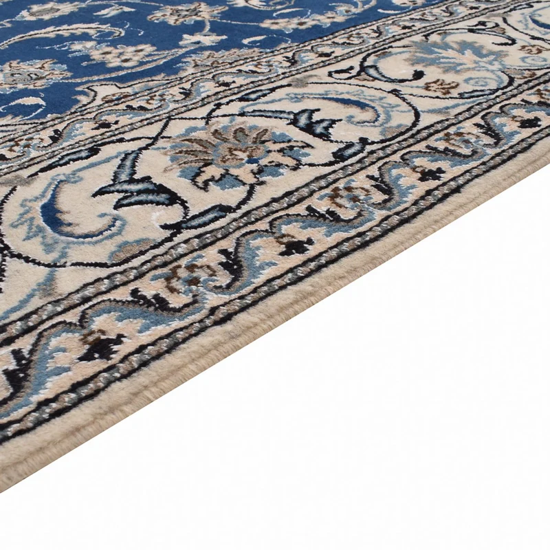 Perserteppich - Nain - 197 x 300 cm - blau