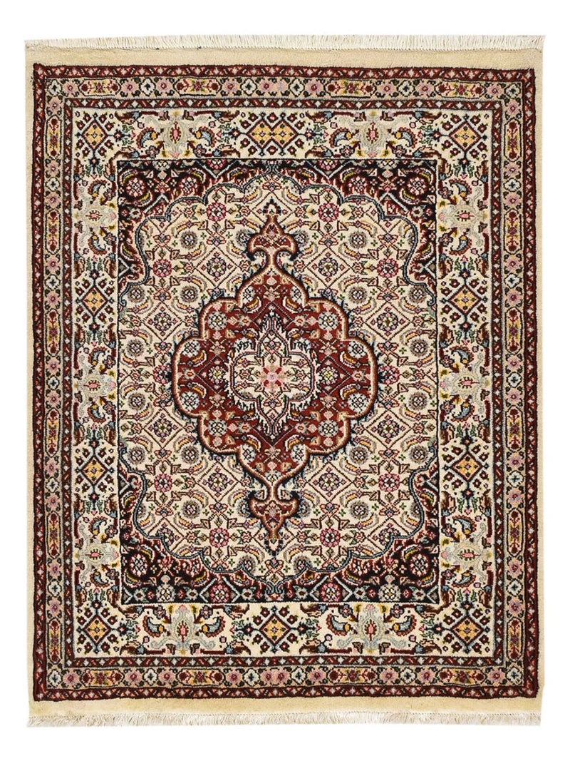 Moud Teppich 79x102cm - Perserteppich - mehrfarbig