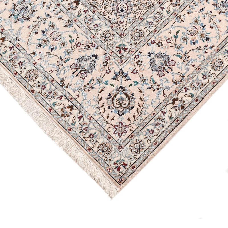Nain - 6La Teppich 206x206cm - Perserteppich - dunkelblau