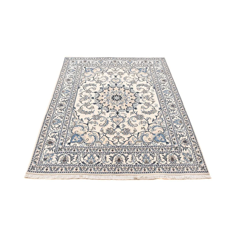 Nain - 12La Teppich 152x200cm - Perserteppich - hellbeige