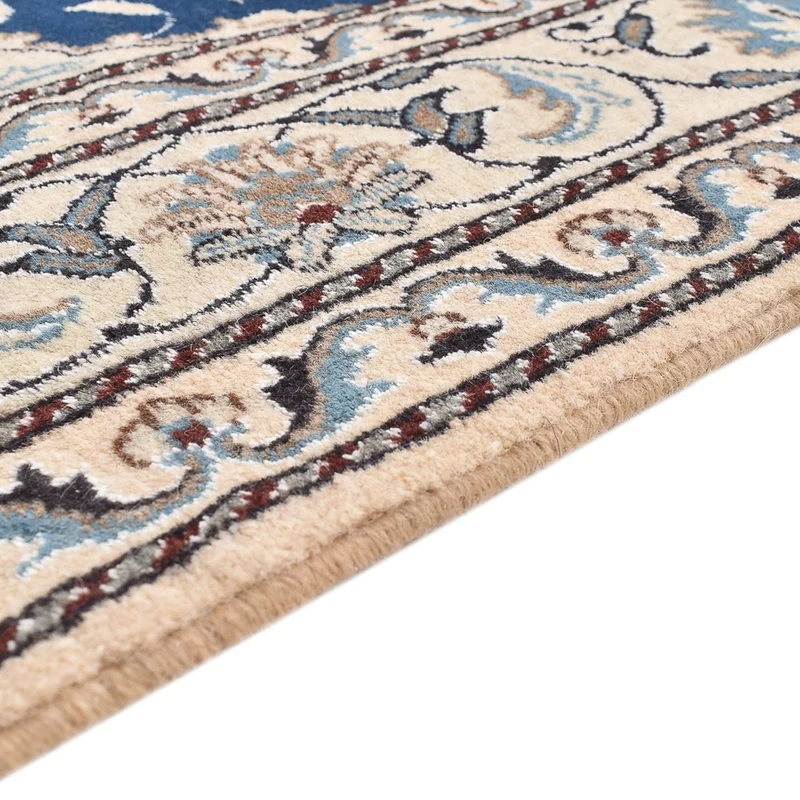 Perserteppich - Nain - 147 x 212 cm - blau