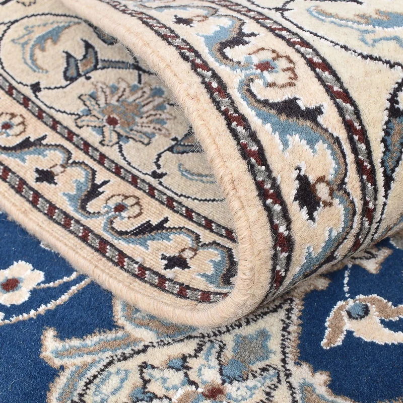 Perserteppich - Nain - 147 x 212 cm - blau