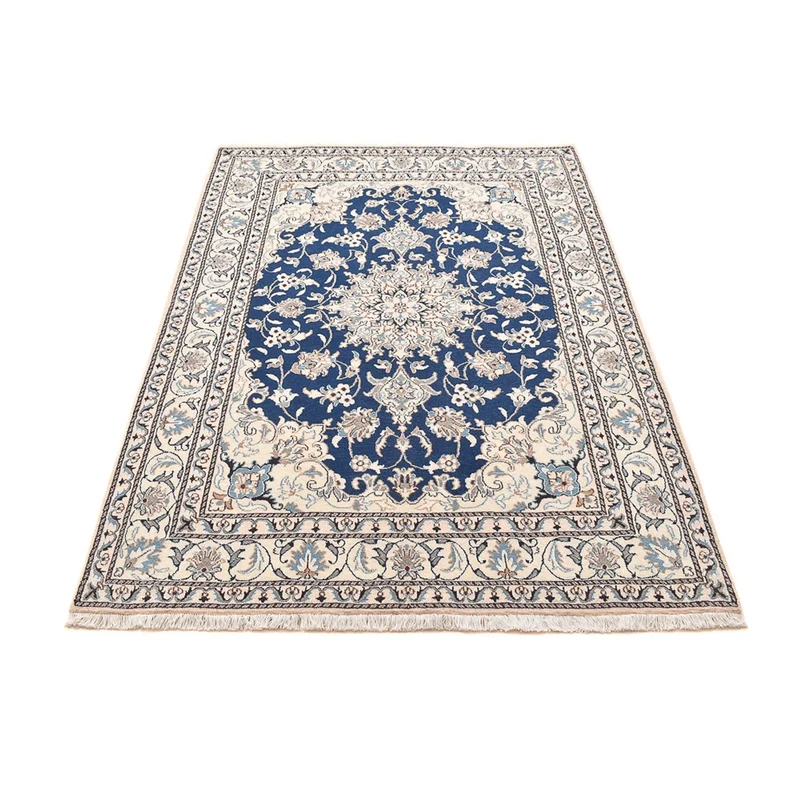 Perserteppich - Nain - 147 x 212 cm - blau