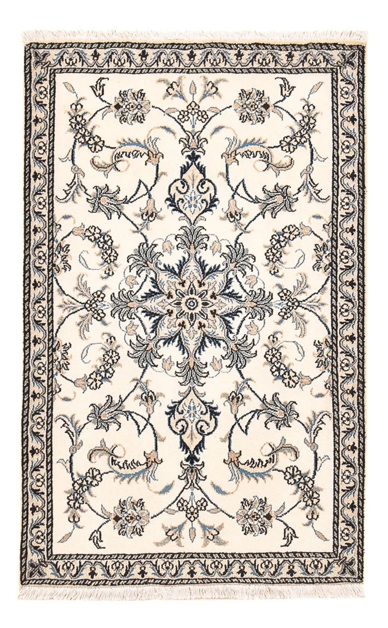 Nain - 12La Teppich 90x138cm - Perserteppich - hellbeige