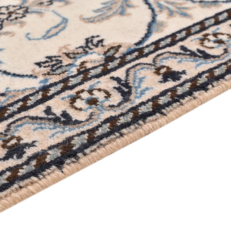 Nain - 12La Teppich 90x138cm - Perserteppich - hellbeige