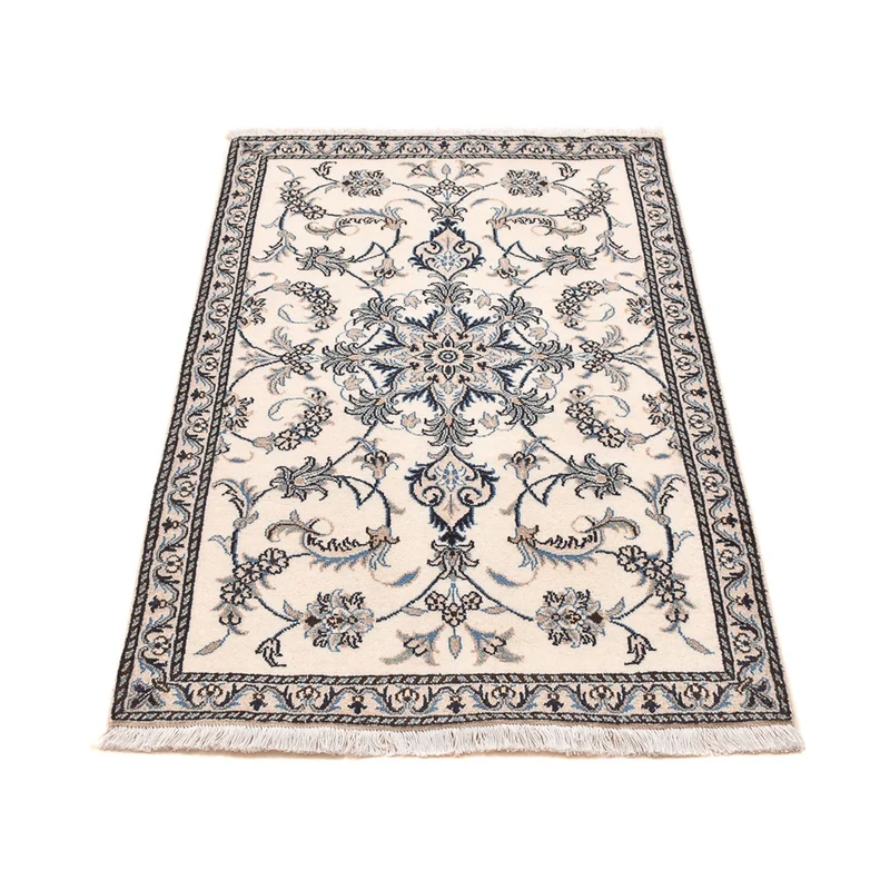 Nain - 12La Teppich 90x138cm - Perserteppich - hellbeige