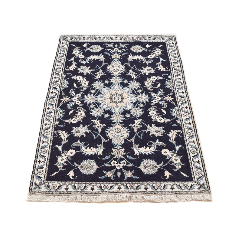 Nain - 12La Teppich 87x140cm - Perserteppich - dunkelblau