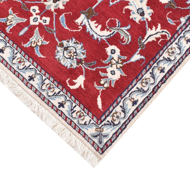 Perserteppich - Nain - 90 x 137 cm - rot