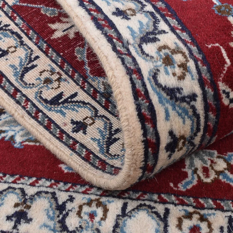 Perserteppich - Nain - 90 x 137 cm - rot