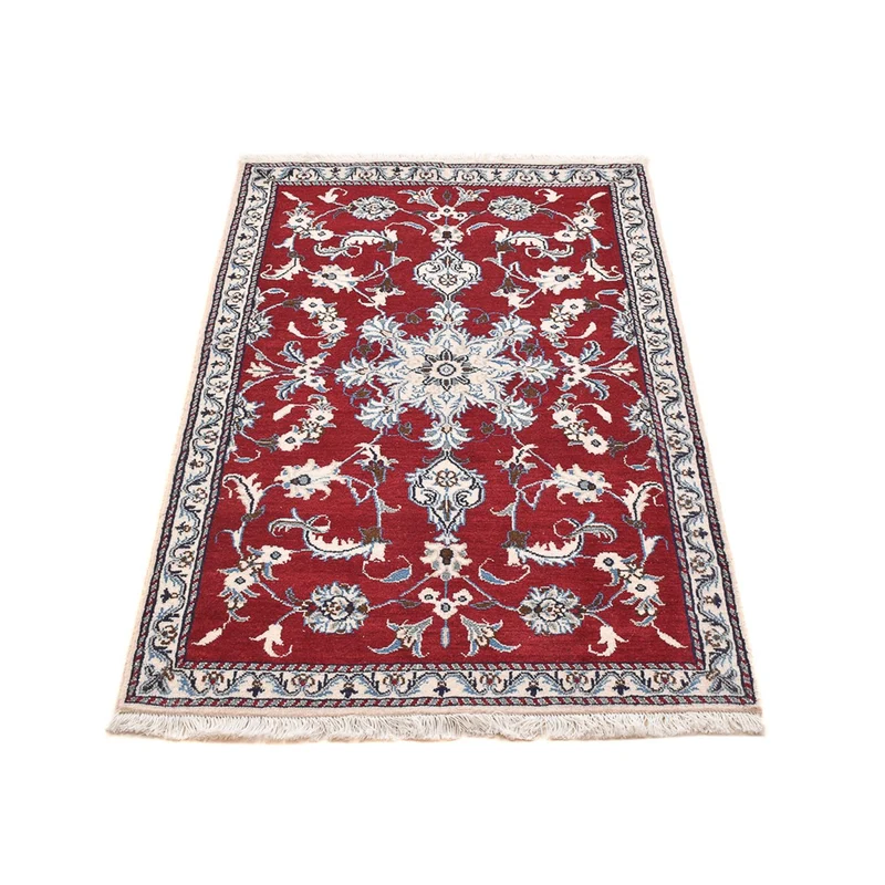 Perserteppich - Nain - 90 x 137 cm - rot