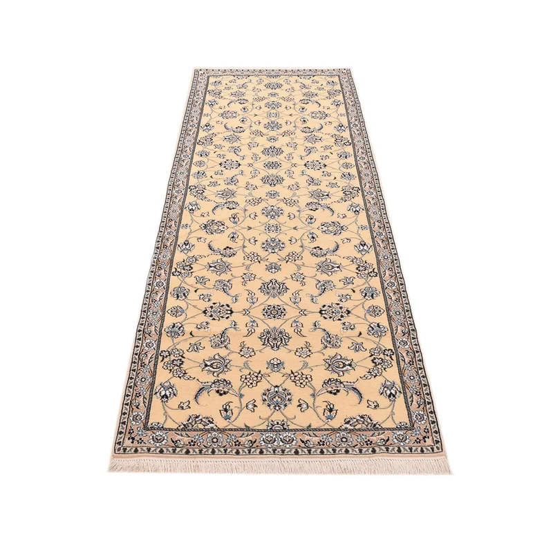 Läufer Perser - Nain - Royal - 88 x 269 cm - hellbeige