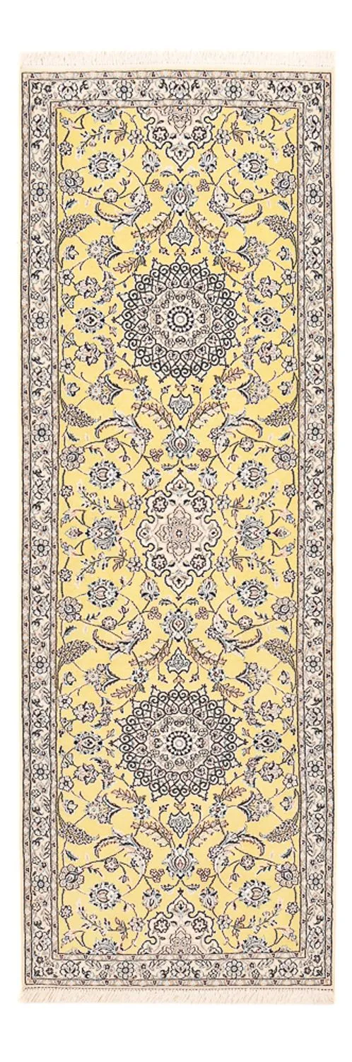 Nain - 9La Teppich 88x273cm - Perserteppich - gelb