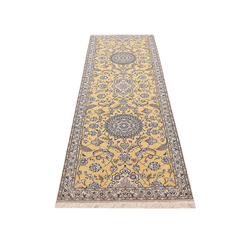 Nain - 9La Teppich 88x273cm - Perserteppich - gelb
