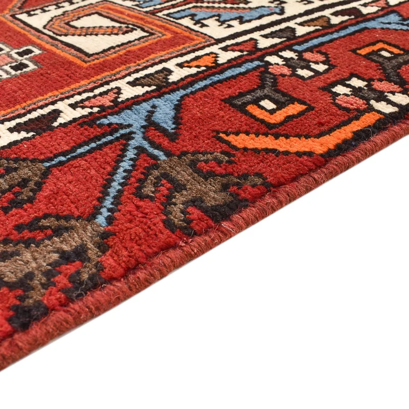 Hamadan Teppich 112x300cm - Perserteppich - hellrot
