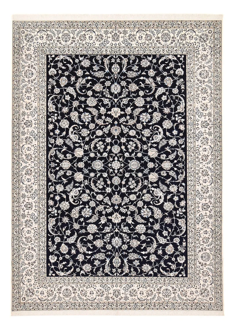Nain - 6La Teppich 261x361cm - Perserteppich - dunkelblau