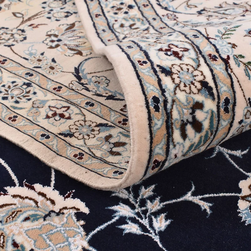 Nain - 6La Teppich 261x361cm - Perserteppich - dunkelblau