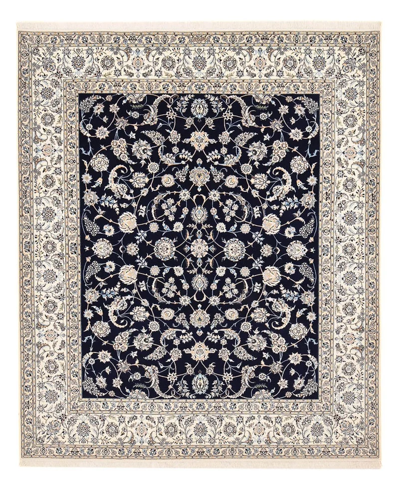 Nain - 6La Teppich 258x304cm - Perserteppich - dunkelblau