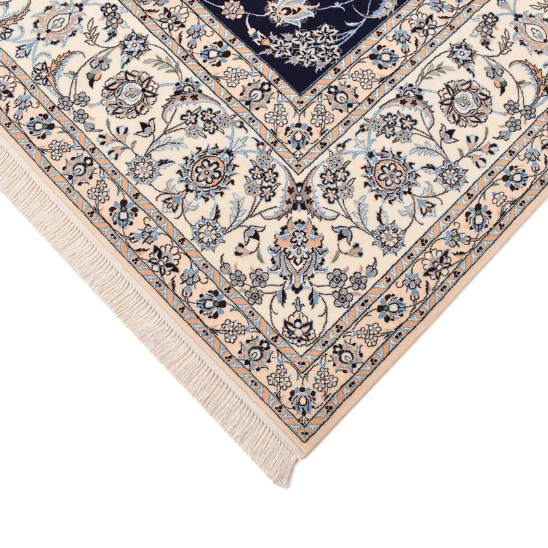 Nain - 6La Teppich 258x304cm - Perserteppich - dunkelblau