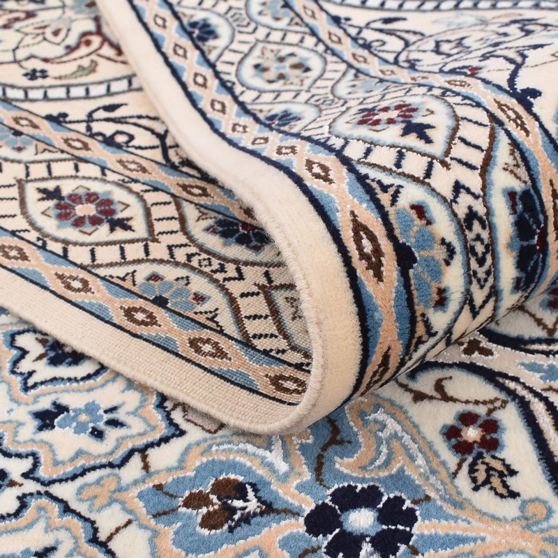 Nain - 6La Teppich 260x350cm - Perserteppich - dunkelgrau
