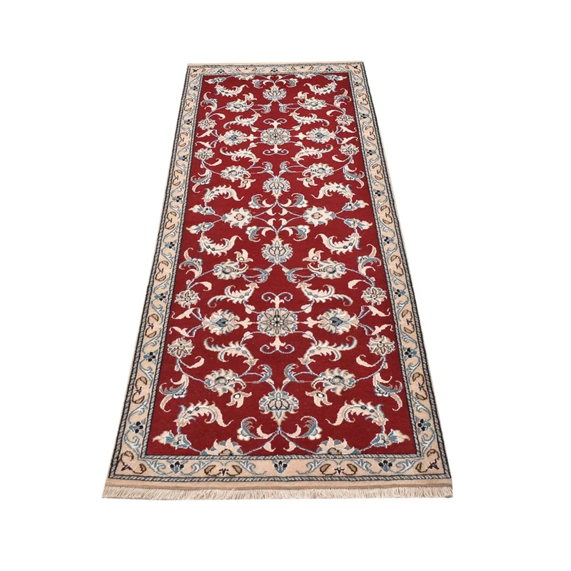 Läufer Perser - Nain - 77 x 198 cm - rot