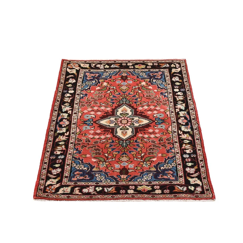 Perserteppich - Nomadic - 76 x 110 cm - rot