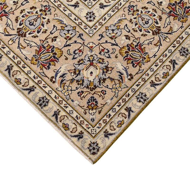 Perserteppich - Keshan - 237 x 352 cm - hellbeige