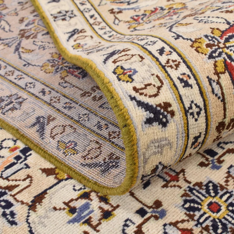 Perserteppich - Keshan - 237 x 352 cm - hellbeige