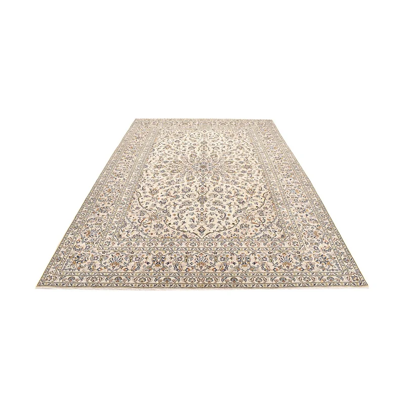 Perserteppich - Keshan - 245 x 355 cm - hellbeige